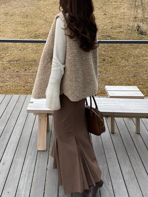 上品 Amiur ボアベスト - grupofranja.com