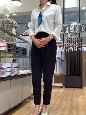 「静岡」｜「アイテム（財布/小物）」を使った、BRICK HOUSE by Tokyo Shirts 静岡マークイズ店さん（レディース・161cm）の秋コーディネート