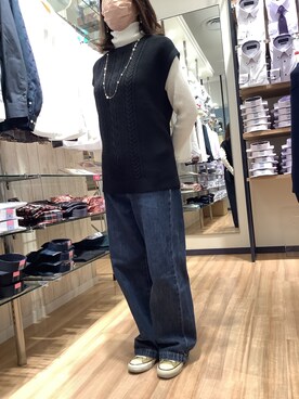 BRICK HOUSE by Tokyo Shirts 静岡マークイズ店さん(レディース・154cm)の冬コーディネート