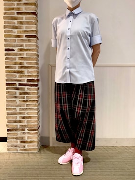 BRICK HOUSE by Tokyo Shirts 静岡マークイズ店さん（レディース・155cm）の夏コーディネート