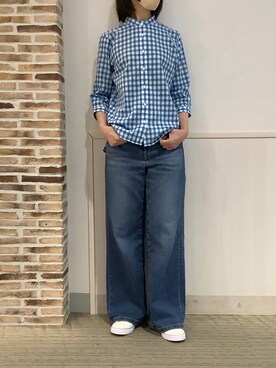BRICK HOUSE by Tokyo Shirts 静岡マークイズ店さん（レディース・167cm）の夏コーディネート