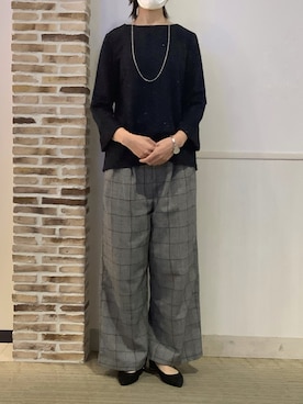 BRICK HOUSE by Tokyo Shirts 静岡マークイズ店さん（レディース・167cm）の冬コーディネート