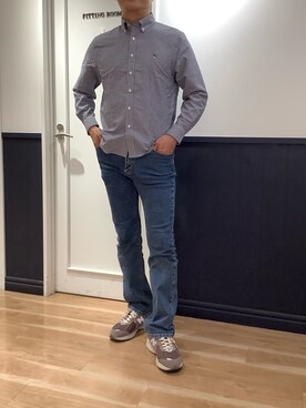 TOKYO SHIRTS 大阪クロスト店さん（メンズ・180cm）の秋コーディネート