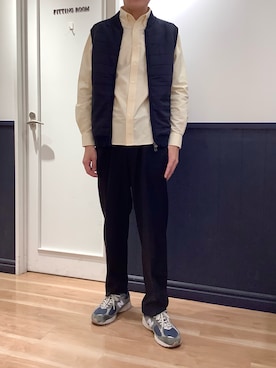 TOKYO SHIRTS 大阪クロスト店さん（メンズ・177cm）の冬コーディネート