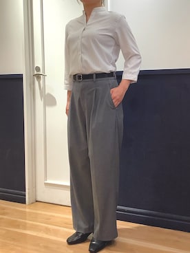 TOKYO SHIRTS 大阪クロスト店さん(レディース・155cm)の夏コーディネート