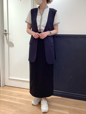 TOKYO SHIRTS 大阪クロスト店さん(レディース・158cm)の夏コーディネート