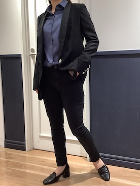 TOKYO SHIRTS 大阪クロスト店さん（レディース・155cm）の秋コーディネート