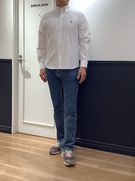 TOKYO SHIRTS 大阪クロスト店さん（メンズ・180cm）の秋コーディネート