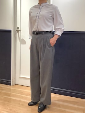 TOKYO SHIRTS 大阪クロスト店さん（レディース・155cm）の夏コーディネート