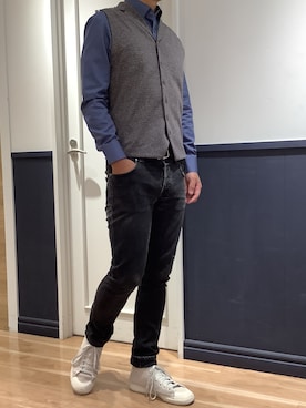 TOKYO SHIRTS 大阪クロスト店さん（メンズ・175cm）の秋コーディネート