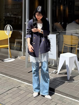 fuwa chanさん(レディース・162cm)の春コーディネート