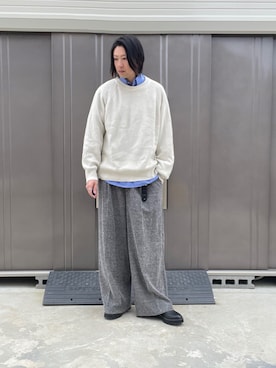 「アイテム（キーケース/キーアクセサリー）」を使った、suguruさん（メンズ・180cm）の秋コーディネート