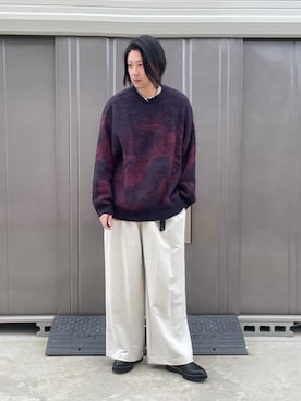 「アイテム（キーケース/キーアクセサリー）」を使った、suguruさん（メンズ・180cm）の秋コーディネート