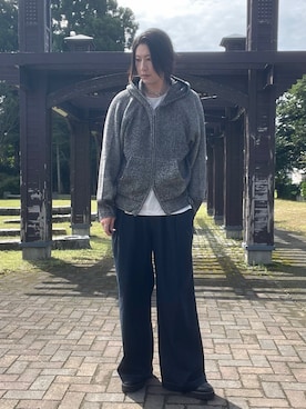 「アイテム（タンクトップ）」を使った、suguruさん（メンズ・180cm・30代）の秋コーディネート