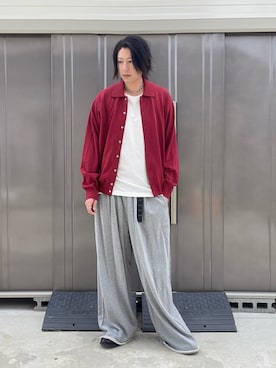 「アイテム（キーケース/キーアクセサリー）」を使った、suguruさん（メンズ・180cm）の秋コーディネート