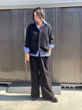 「アイテム（キーケース/キーアクセサリー）」を使った、suguruさん（メンズ・180cm）の秋コーディネート