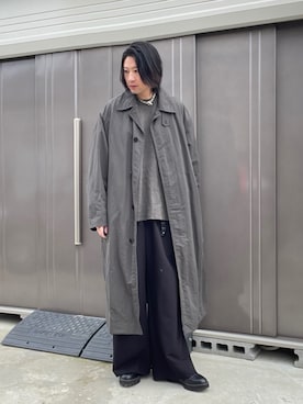 「アイテム（キーケース/キーアクセサリー）」を使った、suguruさん（メンズ・180cm）の秋コーディネート