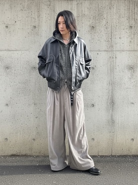 suguruさん（メンズ・180cm）の春コーディネート