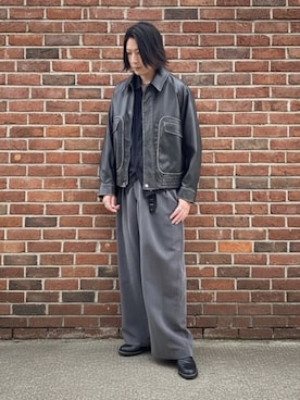 「アイテム（キーケース/キーアクセサリー）」を使った、suguruさん（メンズ・180cm）の冬コーディネート