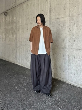 suguruさん（メンズ・180cm）の夏コーディネート