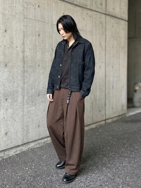 「WYM」｜suguruさん（メンズ・180cm）の春コーディネート
