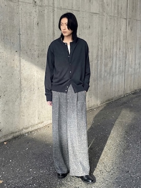 「アイテム（タンクトップ）」を使った、suguruさん（メンズ・180cm・40代）の春コーディネート