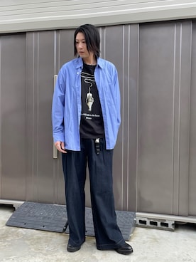「アイテム（財布/小物）」を使った、suguruさん（メンズ・180cm・40代）の秋コーディネート