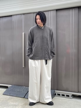 「アイテム（キーケース/キーアクセサリー）」を使った、suguruさん（メンズ・180cm）の秋コーディネート