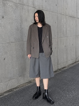 suguruさん（メンズ・180cm）の秋コーディネート