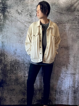 「MinoriTY（マイノリティ）のアイテム（ジャケット/アウター）」を使った、suguruさん（メンズ・180cm）の夏コーディネート