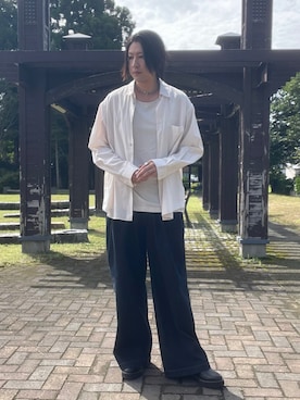 suguruさん（メンズ・180cm）の秋コーディネート