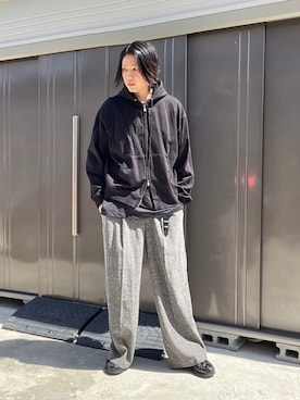 「アイテム（キーケース/キーアクセサリー）」を使った、suguruさん（メンズ・180cm）の秋コーディネート