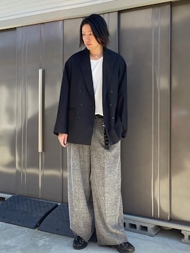 「アイテム（財布/小物）」を使った、suguruさん（メンズ・180cm・40代）の秋コーディネート