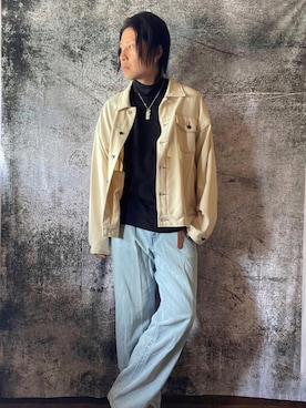 「MinoriTY（マイノリティ）のアイテム（ジャケット/アウター）」を使った、suguruさん（メンズ・180cm）の秋コーディネート