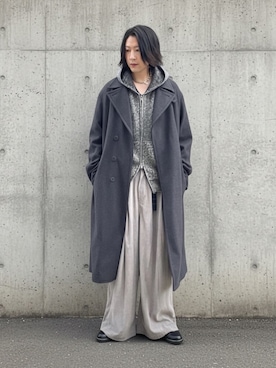 「アイテム（財布/小物、ブラック系）」を使った、suguruさん（メンズ・180cm）の冬コーディネート