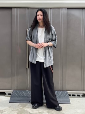 「アイテム（ウォレットチェーン）」を使った、suguruさん（メンズ・180cm・30代）の夏コーディネート