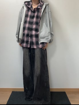 「CONVERSE（コンバース）のCONVERSE コンバース ALL STAR (R) TREKWAVE OX オールスター (R) トレックウエーブ OX 31310080 BLACK（スニーカー）」を使った、yuuさん（メンズ・175cm）の春コーディネート