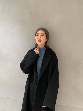 長倉稔里さん(レディース・169cm)の秋コーディネート