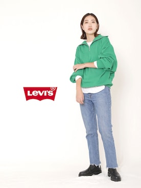 長倉稔里さん（レディース・169cm）の秋コーディネート