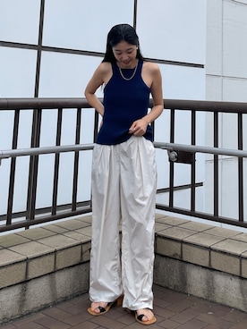 峯村真由さんのコーディネート