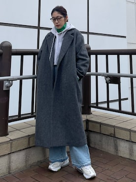 峯村真由さん（レディース・158cm）の秋コーディネート