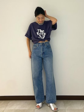 峯村真由さんのコーディネート