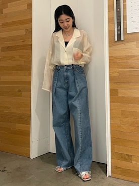 峯村真由さんのコーディネート