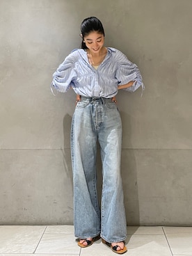 峯村真由さんのコーディネート