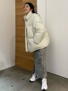 峯村真由さんのコーディネート