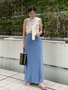 峯村真由さんのコーディネート