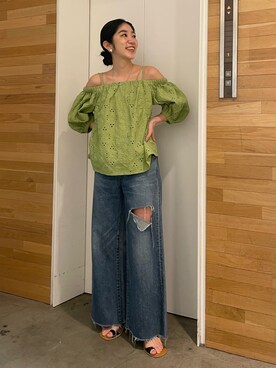 峯村真由さんのコーディネート