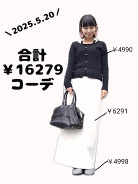 「SAINT LAURENT PARIS（サンローランパリ）のアイテム」を使った、ちょしさん（レディース・160cm）の春コーディネート