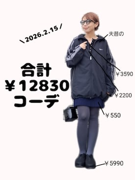 「Dior（ディオール）のアイテム」を使った、ちょしさん（レディース・160cm）の冬コーディネート