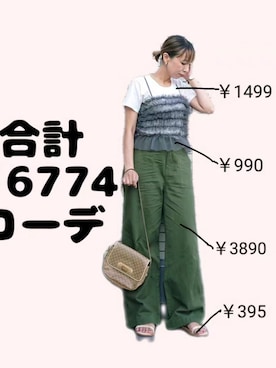 ちょしさんのコーディネート